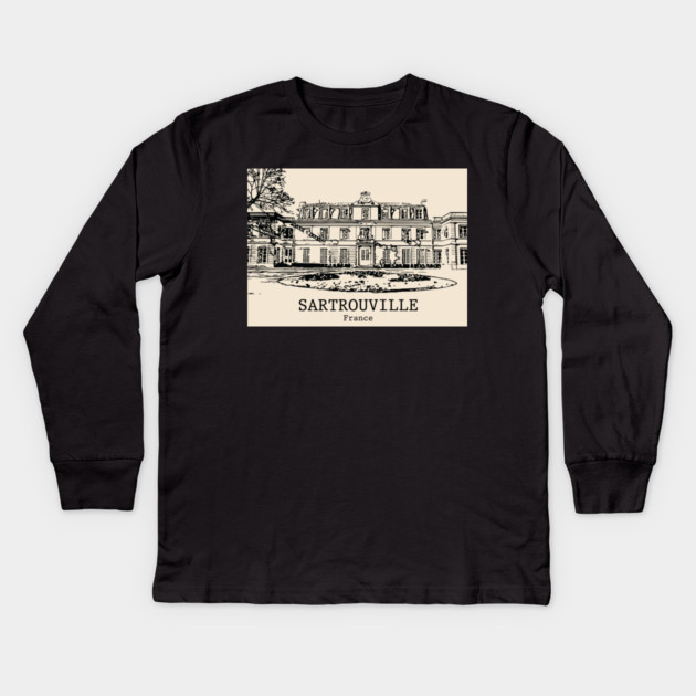 Sartrouville - France Kids Long Sleeve T-Shirt by Lakeric