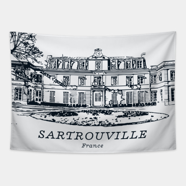 Sartrouville - France Tapestry by Lakeric