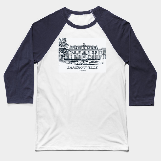 Sartrouville - France Baseball T-Shirt by Lakeric