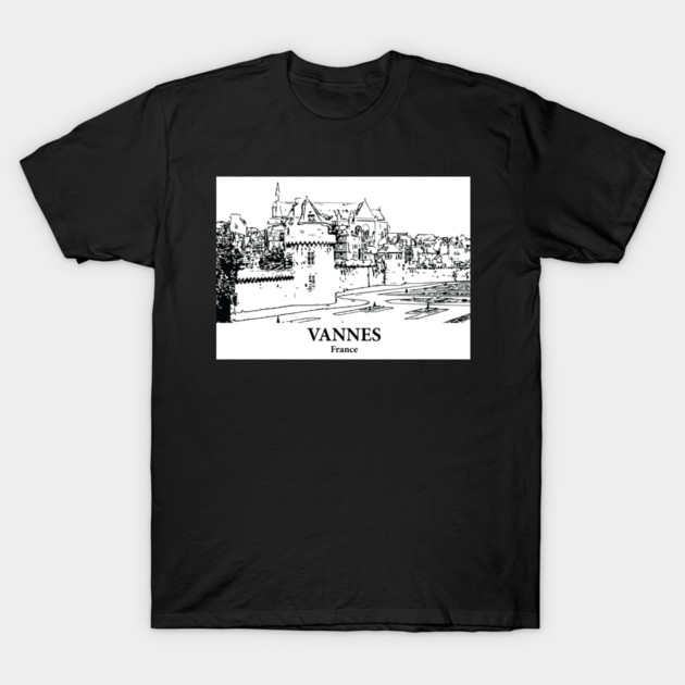 Vannes - France T-Shirt by Lakeric