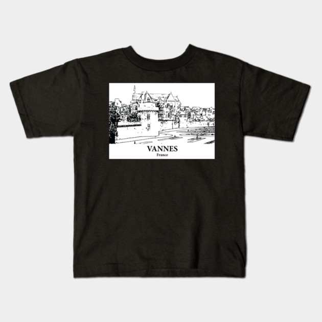 Vannes - France Kids T-Shirt by Lakeric