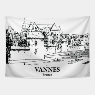 Vannes - France Tapestry