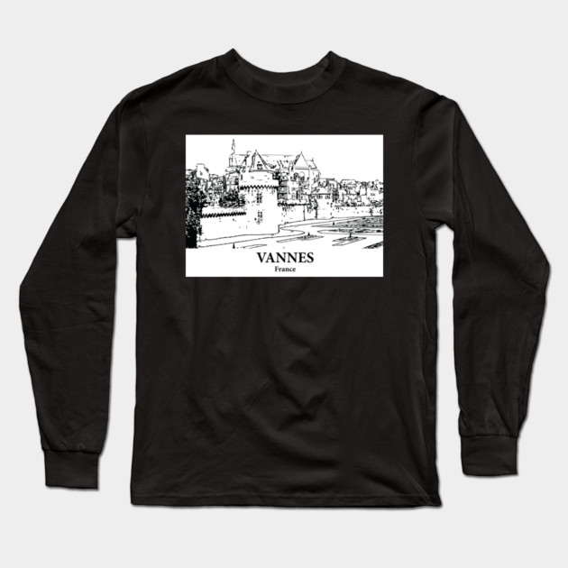 Vannes - France Long Sleeve T-Shirt by Lakeric