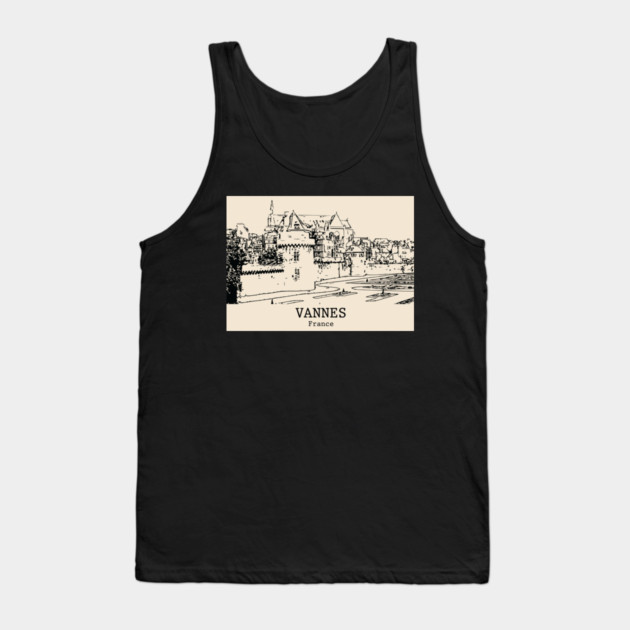 Vannes - France Tank Top by Lakeric
