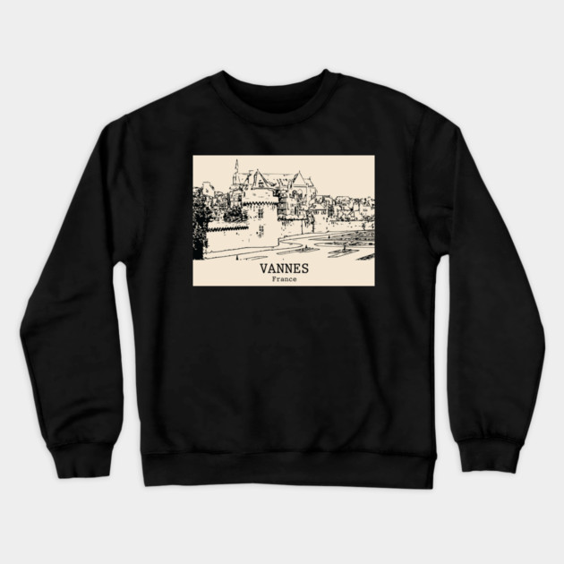 Vannes - France Crewneck Sweatshirt by Lakeric