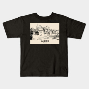 Vannes - France Kids T-Shirt