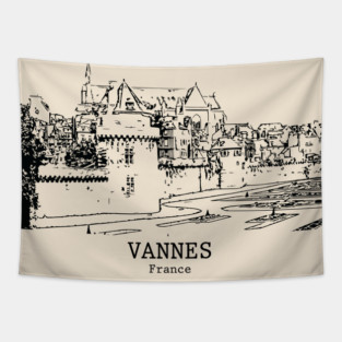 Vannes - France Tapestry