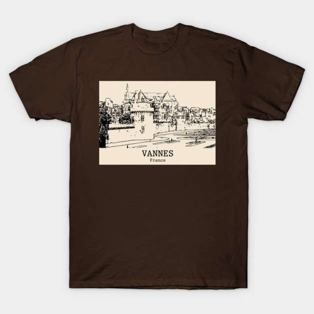 Vannes - France T-Shirt by Lakeric
