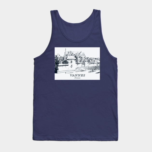 Vannes - France Tank Top by Lakeric