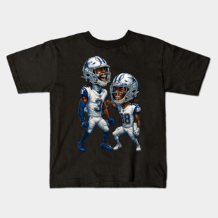 George Pickens and CeeDee Lamb Dallas Cowboys Kids T-Shirt