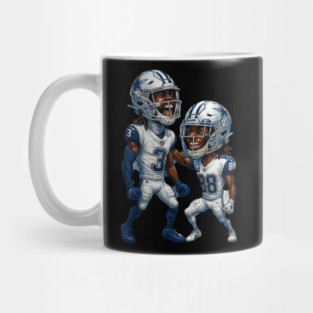 George Pickens and CeeDee Lamb Dallas Cowboys Mug
