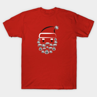Santa Bear Beard T-Shirt