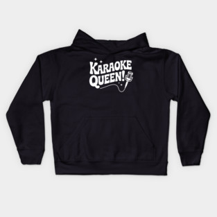 Karaoke Queen! Kids Hoodie