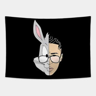 bad bunny super bowl Tapestry