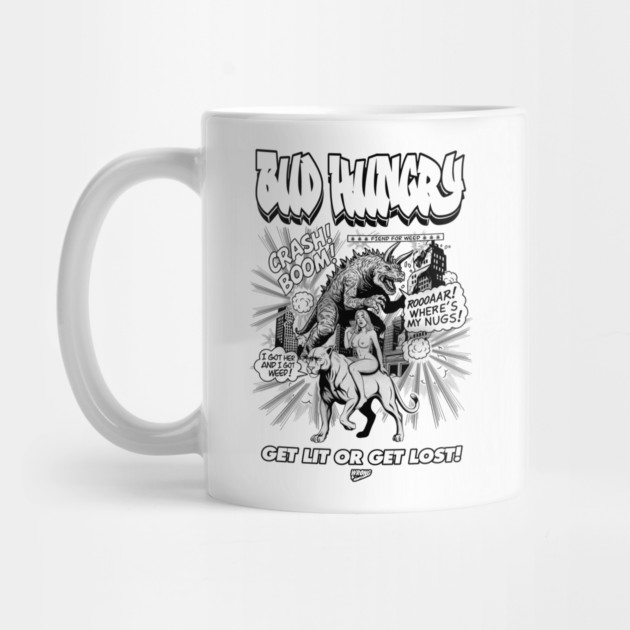 Bud Hungry Monster by Wrongteeshirt