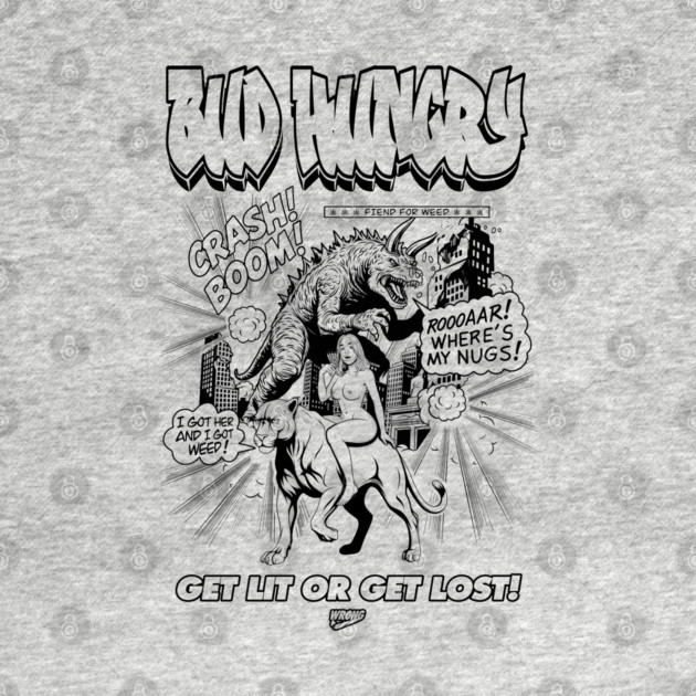 Bud Hungry Monster by Wrongteeshirt