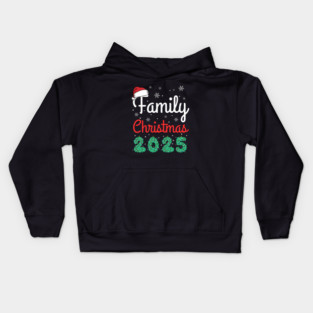 Family Christmas 2025 Kids Hoodie