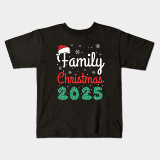 Family Christmas 2025 Kids T-Shirt