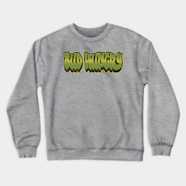 Hungry Monster Crewneck Sweatshirt by Wrongteeshirt