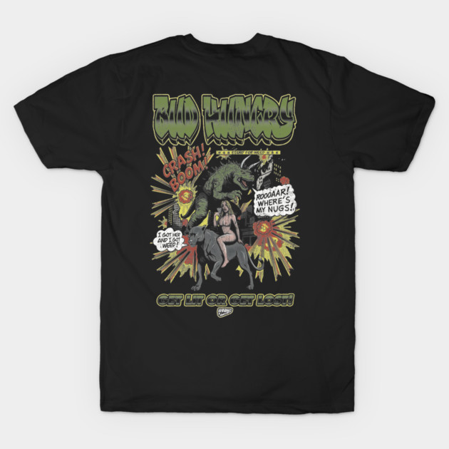 Bud Monster by Wrongteeshirt