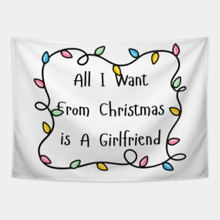 Christmas Lights Tapestry