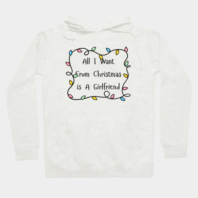 Christmas Lights Hoodie by Creatifly Graphic Tees