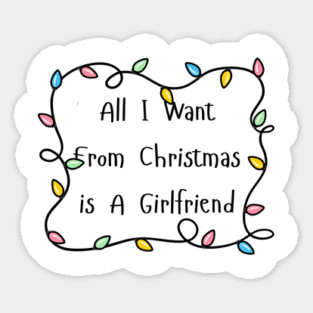 Christmas Lights Sticker