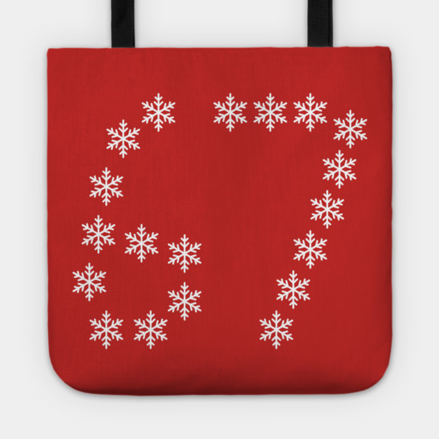 67 Christmas Snowflakes Tote by Creatifly Graphic Tees