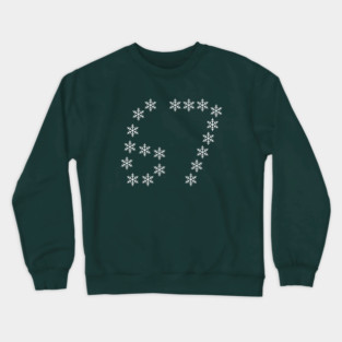 67 Christmas Snowflakes Crewneck Sweatshirt