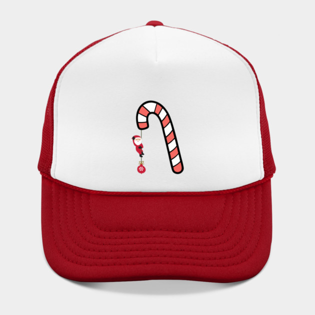 Santa on Candy Cane Adventure by Creatifly Graphic Tees