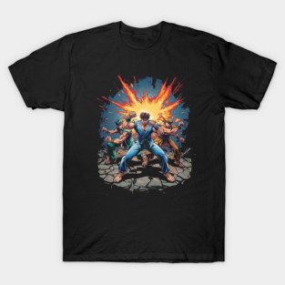 Martial Arts Heroes in Action T-Shirt