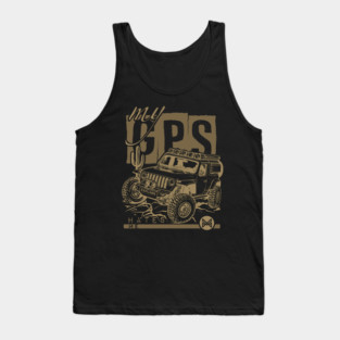 jeep wrangler rubicon 4x4 Tank Top