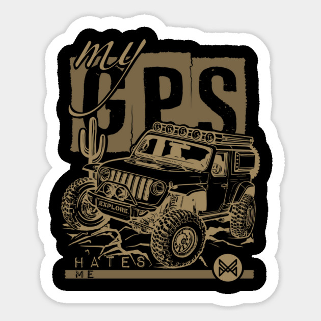 jeep wrangler 4x4 Sticker by monsalveautos