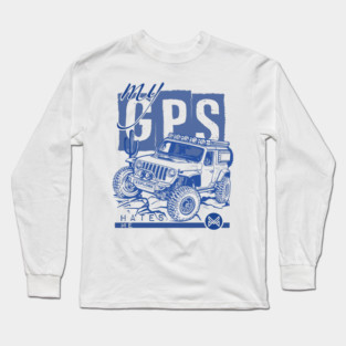 jeep wrangler rubicon off road Long Sleeve T-Shirt