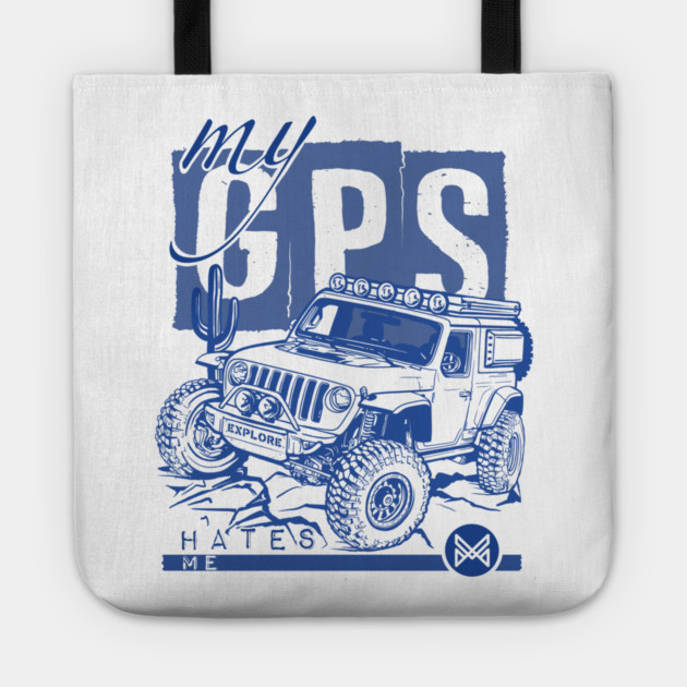jeep wrangler rubicon off road Tote by monsalveautos