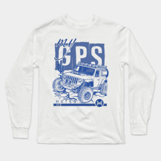 jeep wrangler rubicon off road Long Sleeve T-Shirt