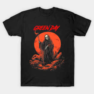 Green Day Reaper Moon T-Shirt