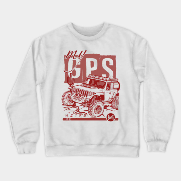 jeep  rubicon Crewneck Sweatshirt by monsalveautos