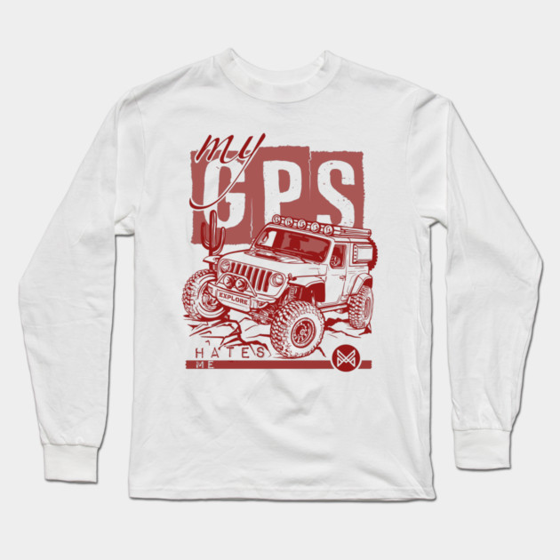 jeep  rubicon Long Sleeve T-Shirt by monsalveautos