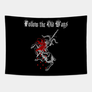 Follow the Old Ways (Folklore Version) Tapestry