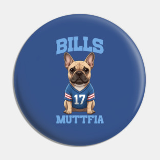 Buffalo Bills Shirts Football 17 Fan Bulldog Dog Lover Graphic Fan Tee M9418 Pin