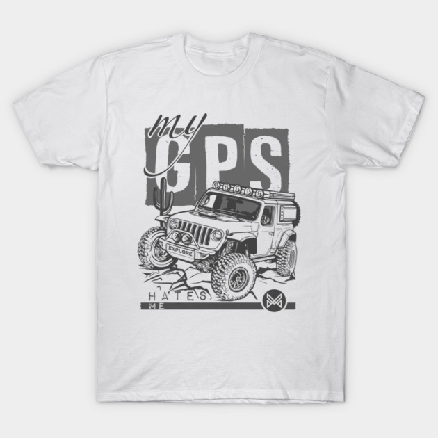 jeep wrangler T-Shirt by monsalveautos