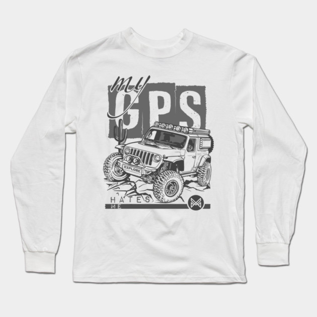 jeep wrangler Long Sleeve T-Shirt by monsalveautos