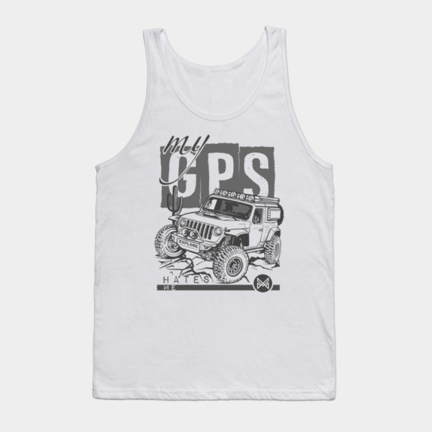 jeep wrangler Tank Top by monsalveautos