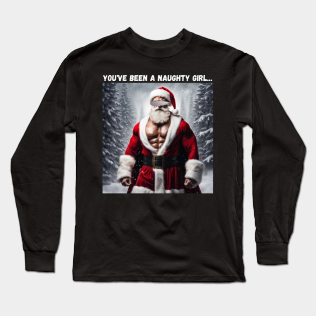 You've been a naughty girl... Long Sleeve T-Shirt by Demian Stipatio