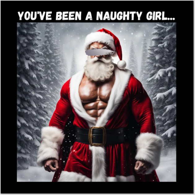 You've been a naughty girl... Wall Art by Demian Stipatio