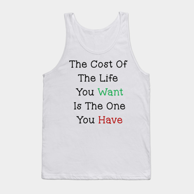 The Cost Tank Top by Shahem's Store