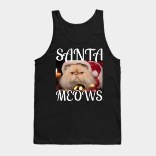 Santa Meows Tank Top