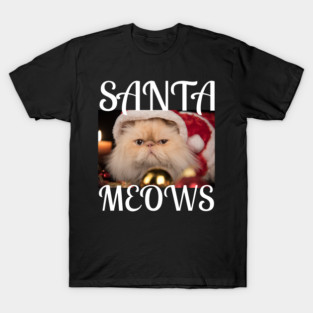 Santa Meows T-Shirt