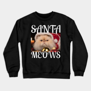 Santa Meows Crewneck Sweatshirt